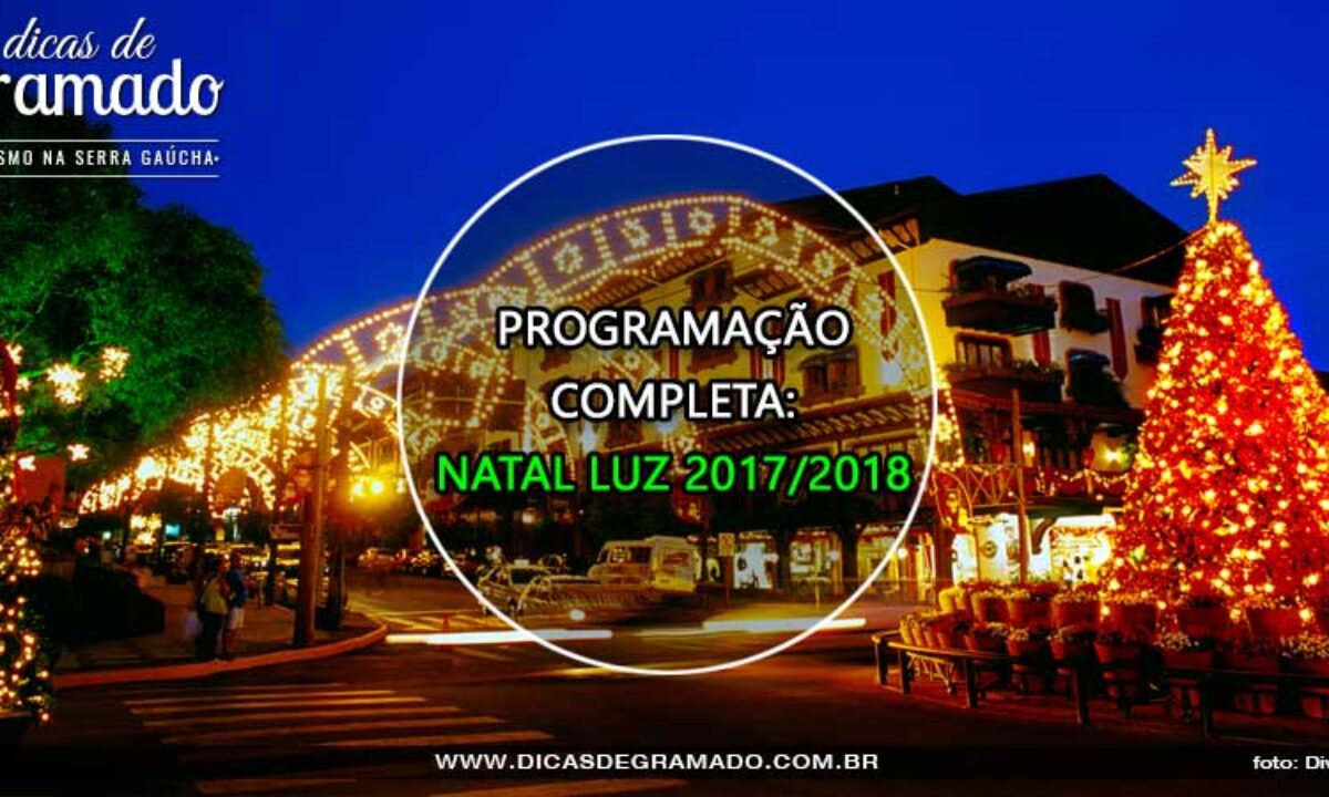 GRAMADO/NATAL LUZ - FINAL DE SEMANA - 05 e 06/12 ou 19 e 20/12