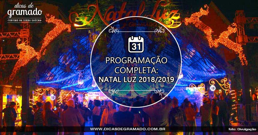 Natal Luz Gramado 2019: dicas, programação, ingressos e datas